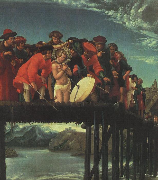 Albrecht Altdorfer The Martyrdom of Saint Florian France oil painting art